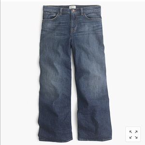J. Crew Rayner Wide Leg Jeans